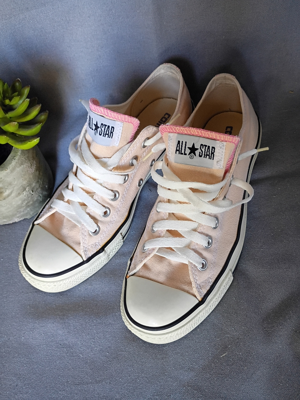 Converse All Star Unisex Low Top Sneakers in Light Pink -Men's 7 Women's 9